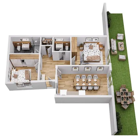 Smart Haus Topas 304 Lejlighed *