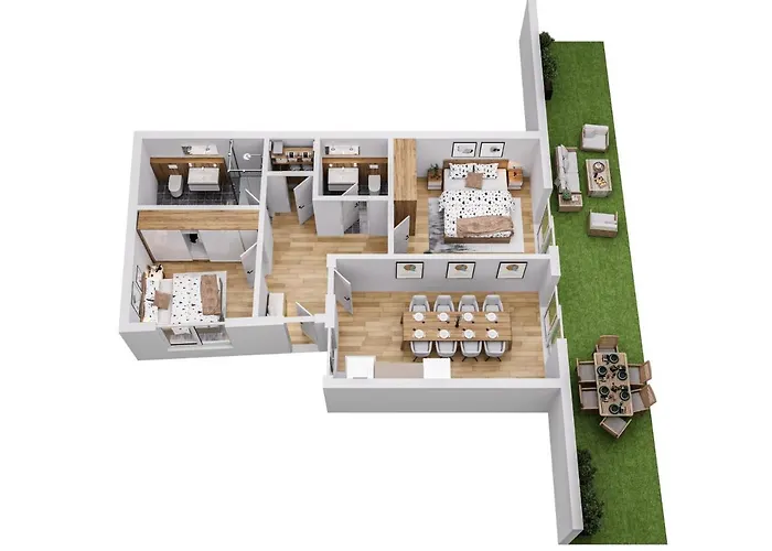 Smart Haus Topas 304 公寓 *